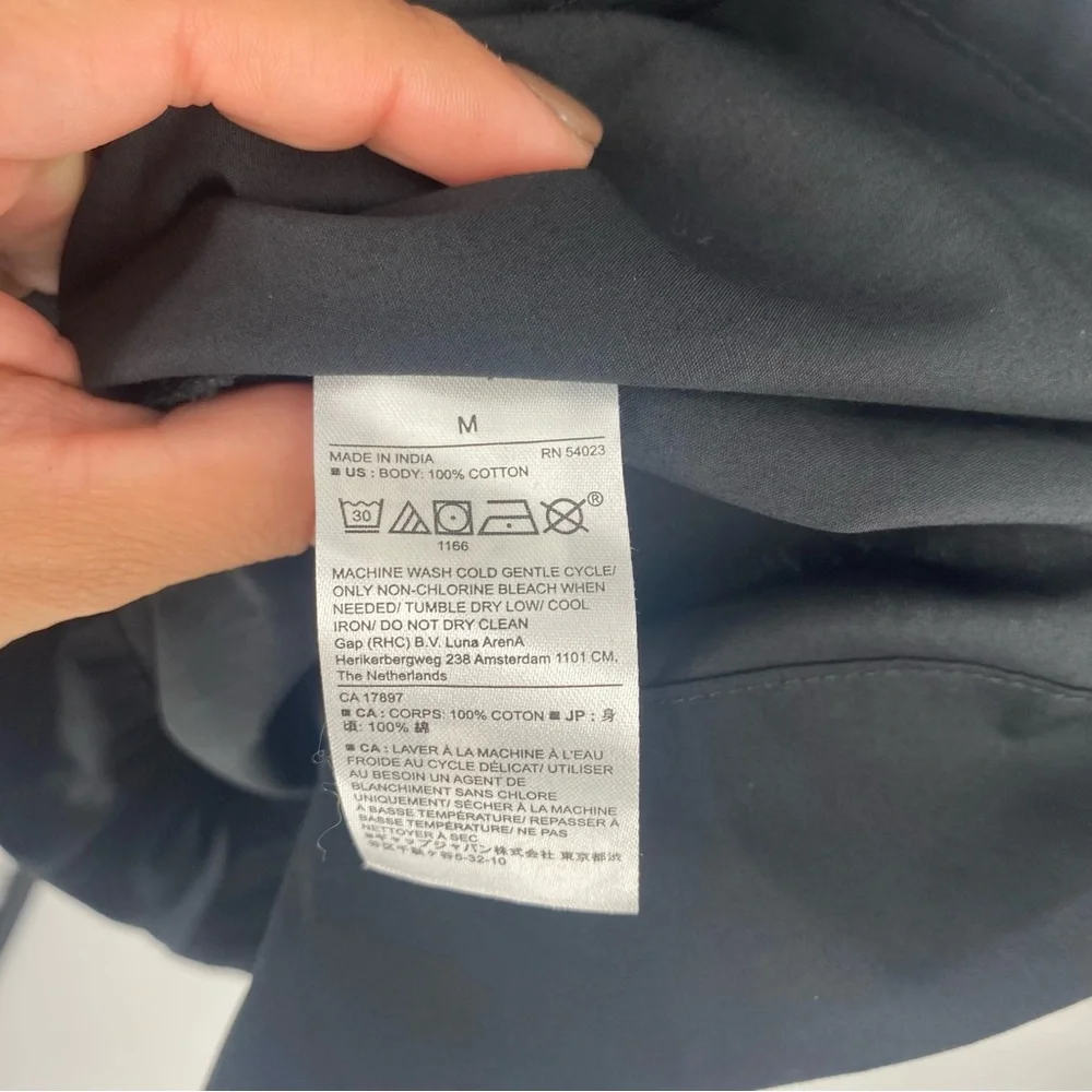 Banana Republic Black Notch-Neck Maxi Dress - Picture 9 of 10